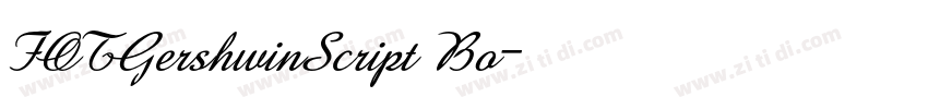 FOTGershwinScript Bo字体转换 FOTGershwinScript Bo字体转换